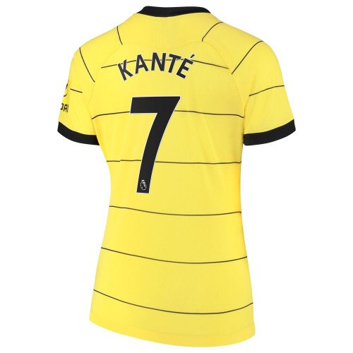 Chelsea Dres Kante 7 Ženska Gostujući 2021/22 Kratkih Rukava Chelsea Dres Kante 7 Ženska Gostujući 2021/22 Kratkih Rukava